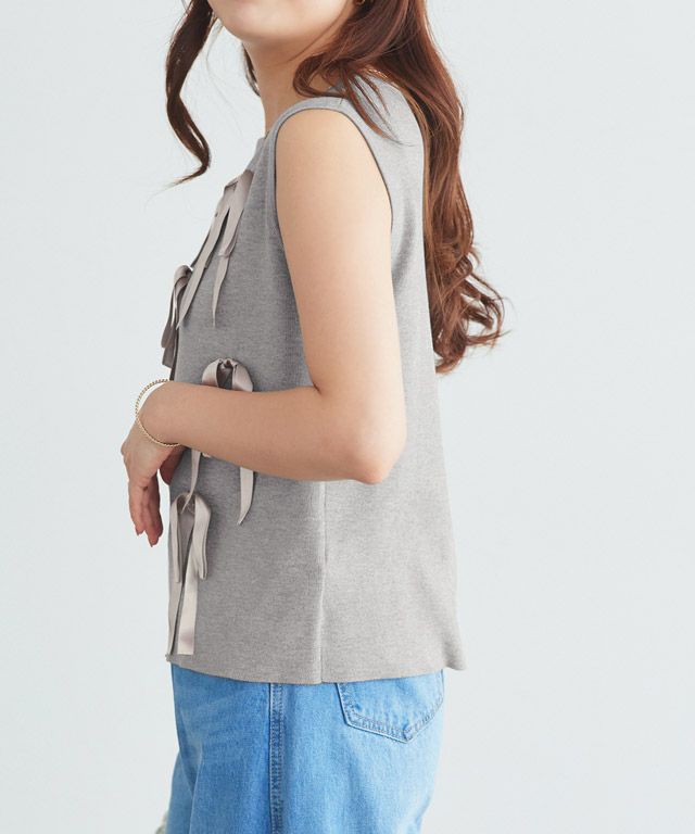 157cm / 杢ライトグレー / M