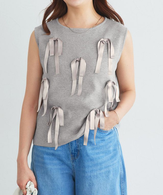 157cm / 杢ライトグレー / M