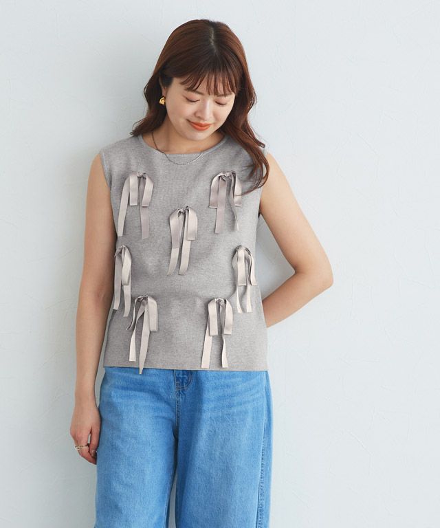 157cm / 杢ライトグレー / M