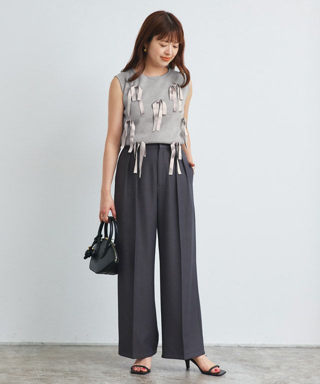 157cm / 杢ライトグレー / M