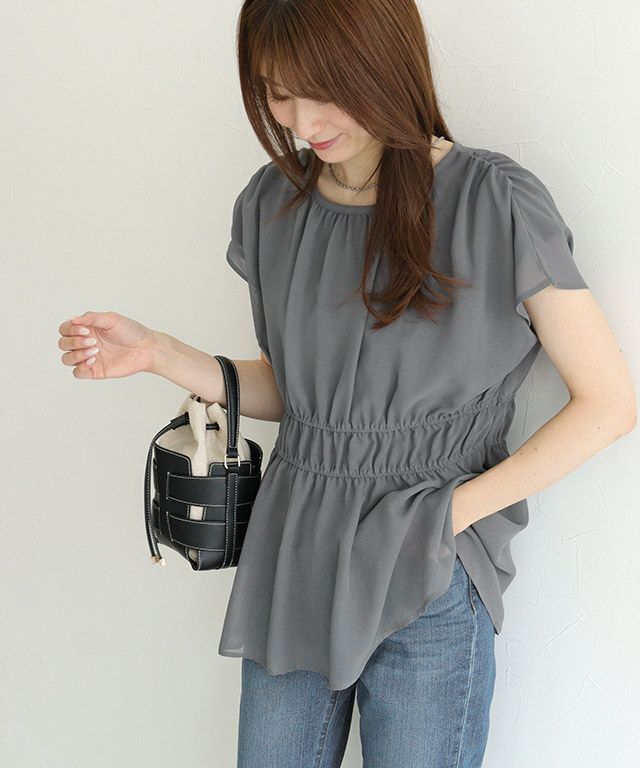 163cm / ダークグレー / M