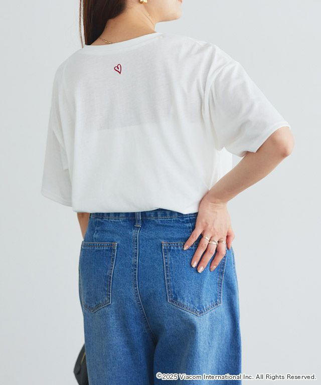 157cm / オフホワイト×レッド / M