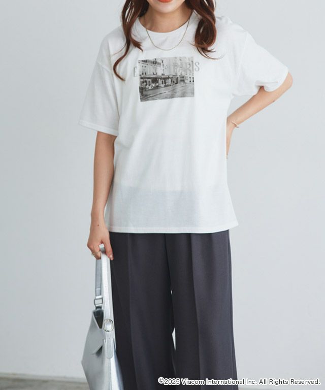 157cm / オフホワイト×シルバー / M