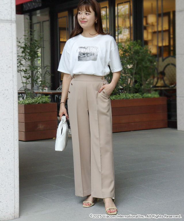 157cm / オフホワイト×シルバー / M