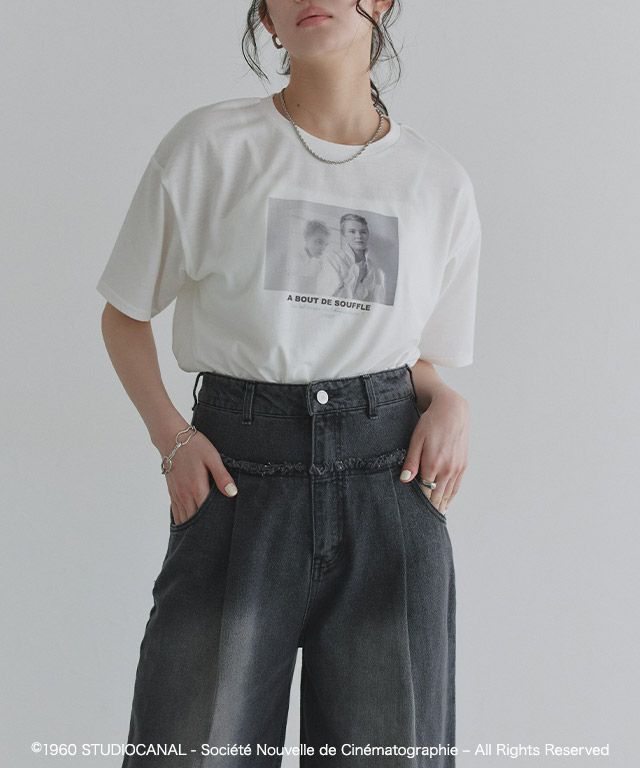 166cm / A（横フォト）/オフホワイト / M