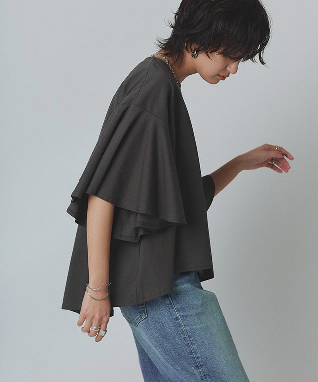 166cm / チャコール / M