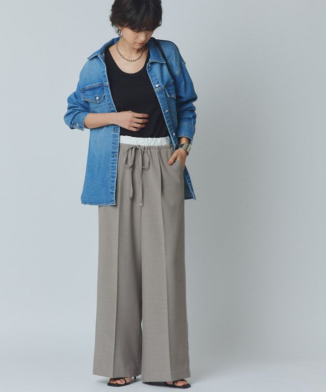 166cm / 杢グレー / M