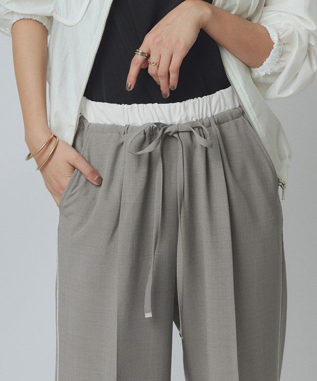 166cm / 杢グレー / M