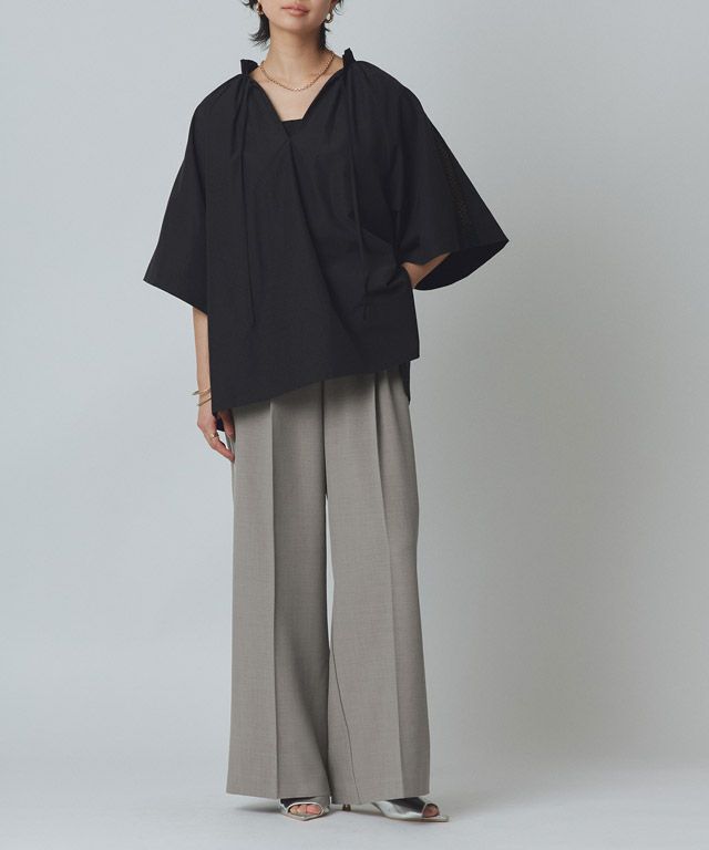 166cm / 杢グレー / M