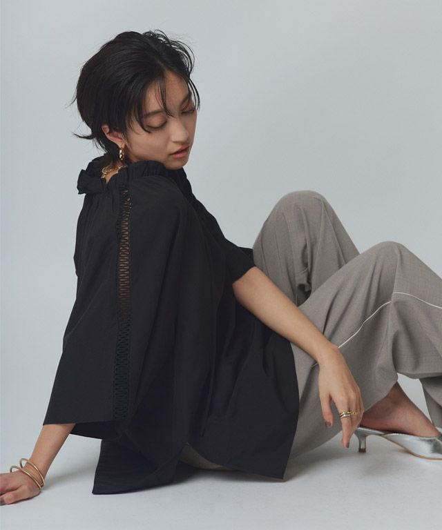 166cm / 杢グレー / M