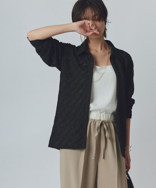 166cm / 杢ベージュ / M