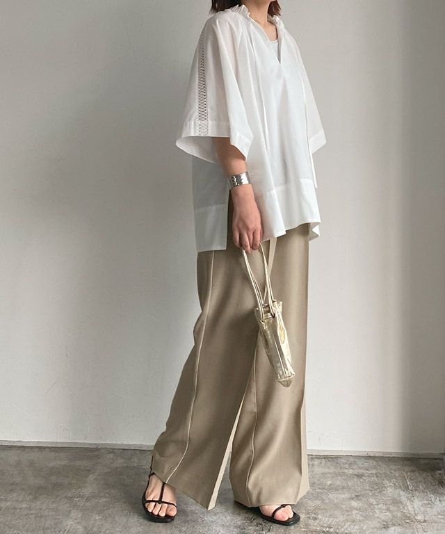 160cm / 杢ベージュ / M