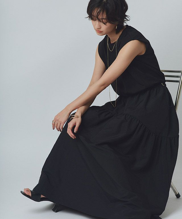 166cm / ブラック×ブラック / M