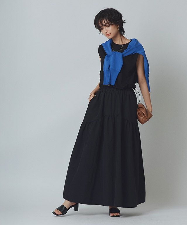 166cm / ブラック×ブラック / M