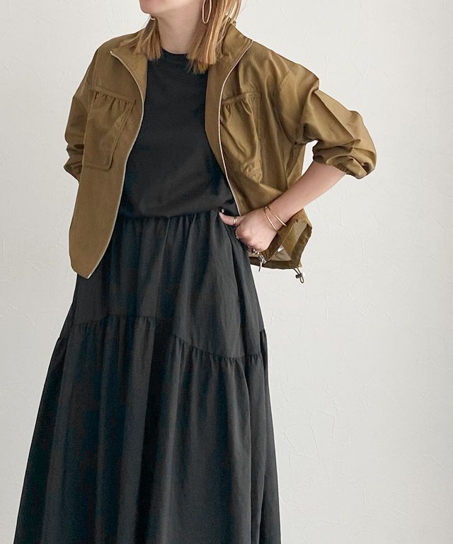 166cm / ブラック×ブラック / M