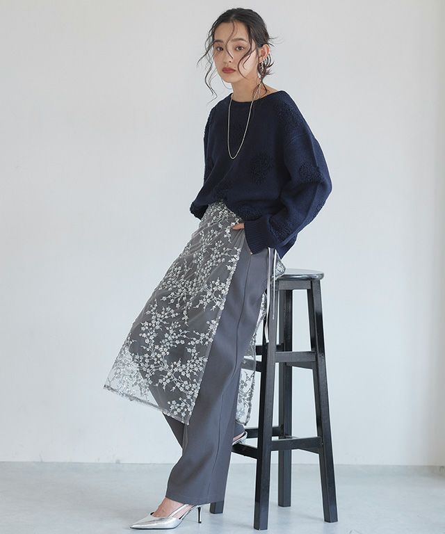 163cm / チャコール / M