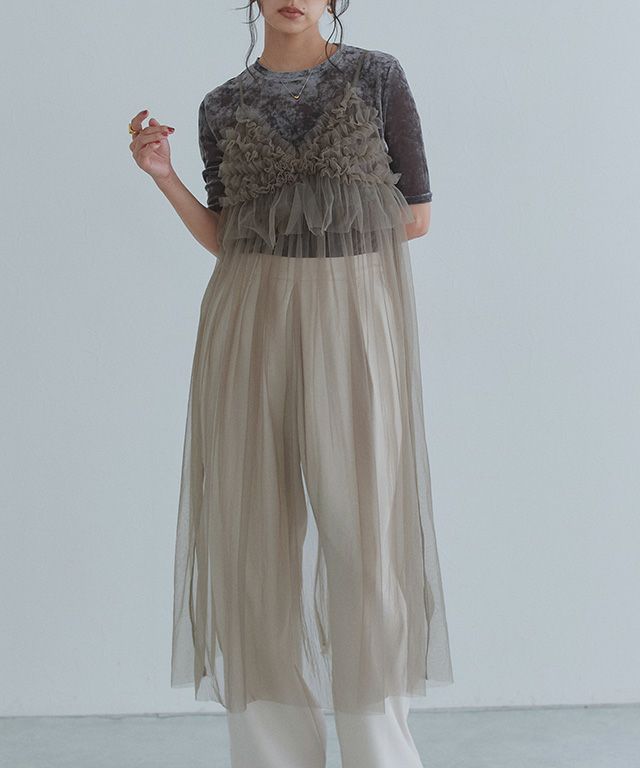 163cm / グレージュ / M