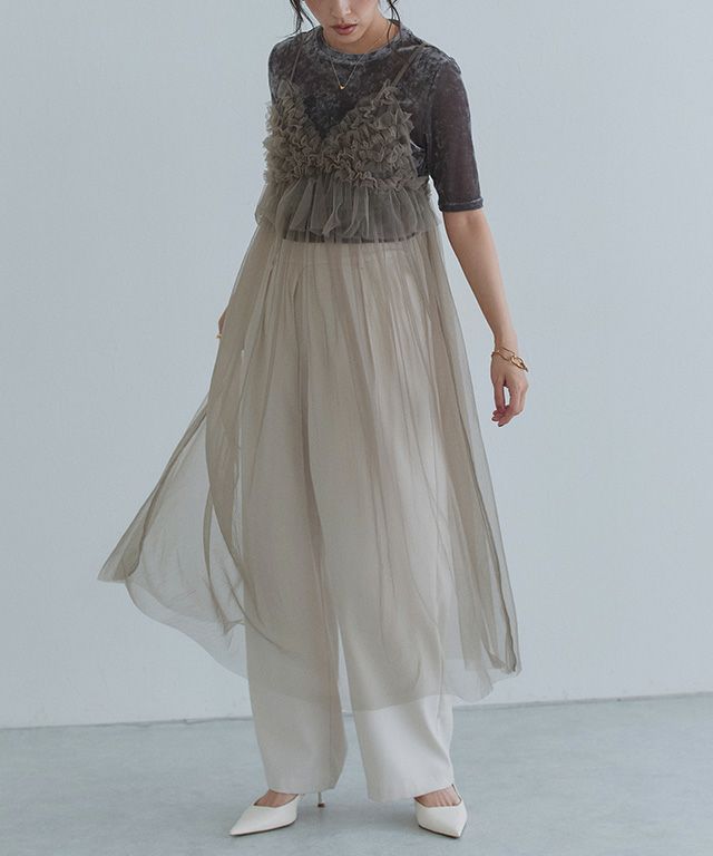 163cm / グレージュ / M