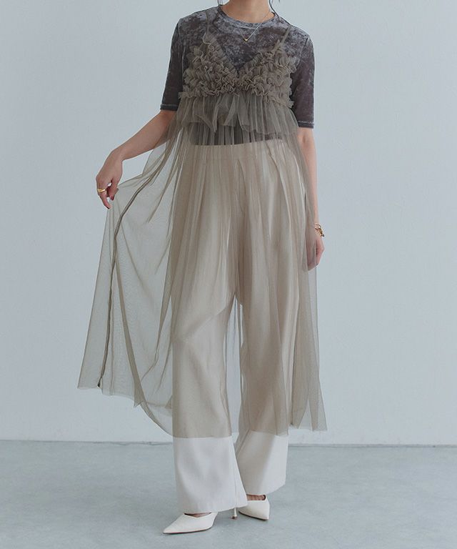 163cm / グレージュ / M