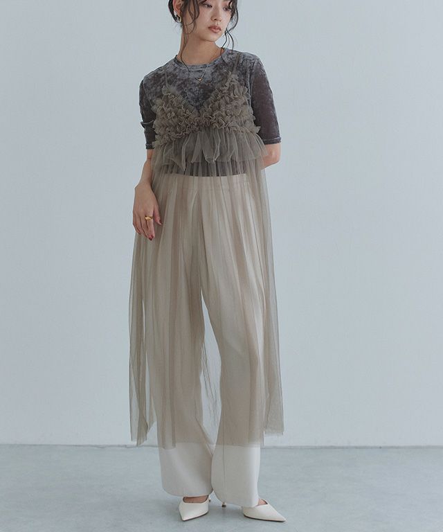 163cm / グレージュ / M