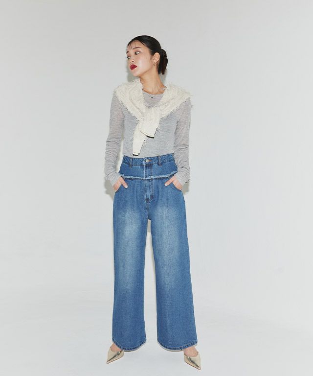 166cm / ブルー / M