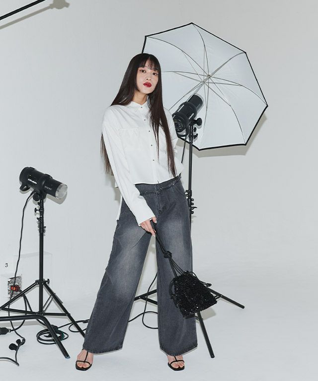 166cm / グレー / M