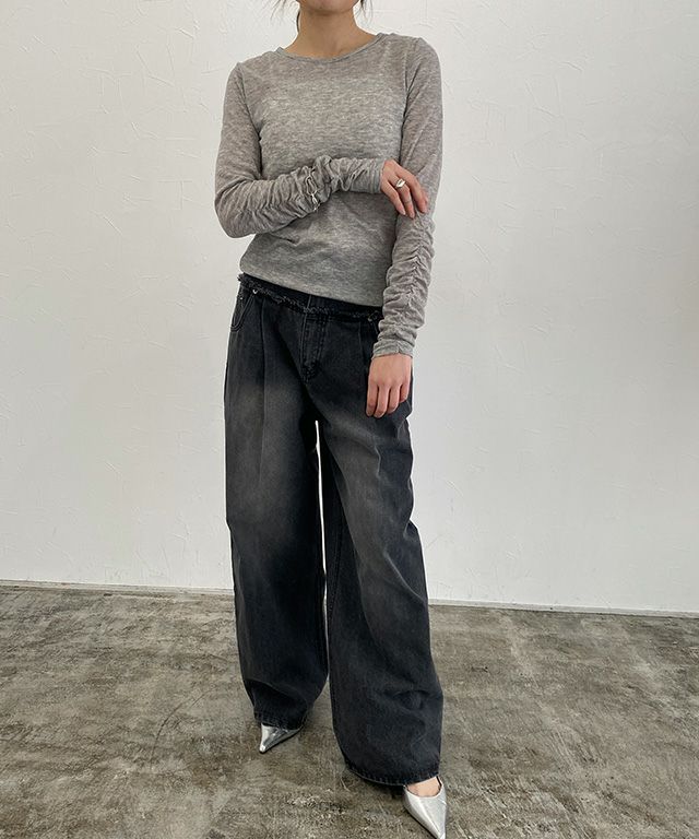 160cm / グレー / M