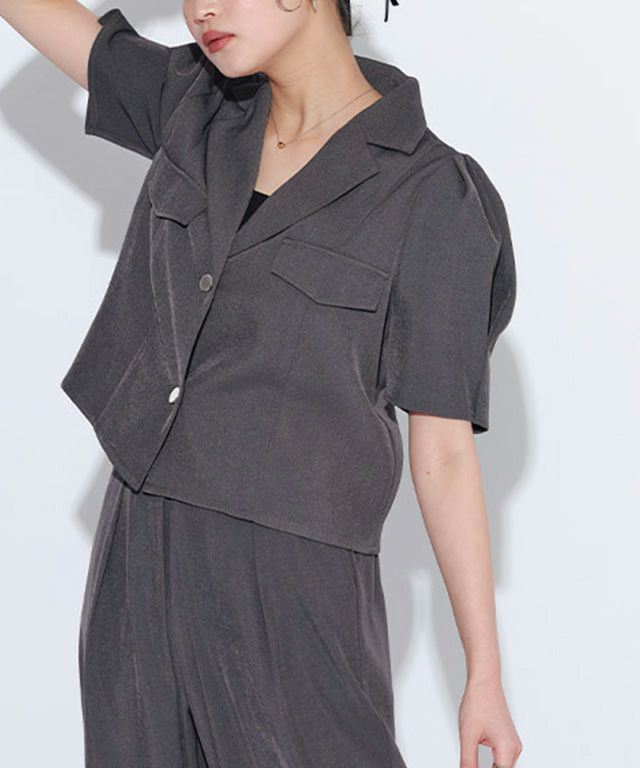 166cm / チャコール / M