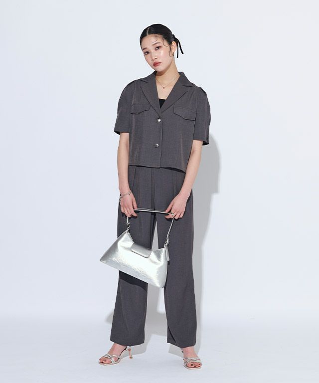 166cm / チャコール / M