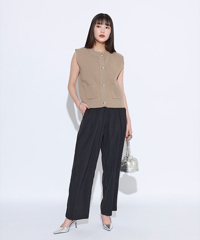 166cm / グレージュ / M