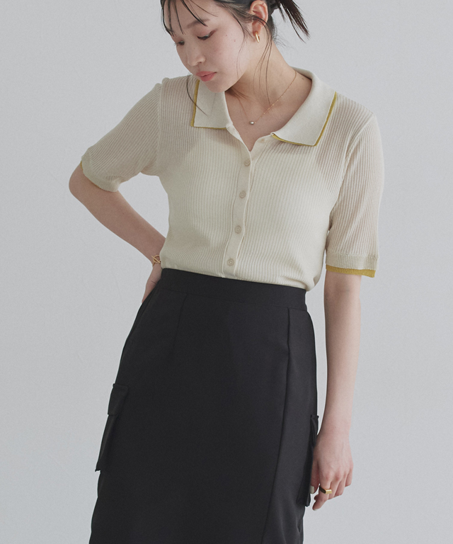 158cm / ブラウン×ブルー / M