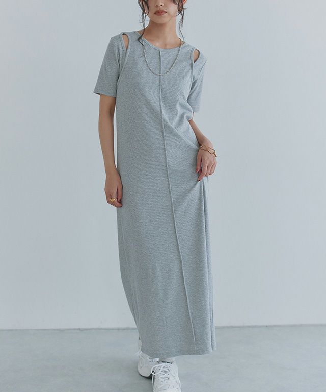 163cm / 杢グレー / FREE