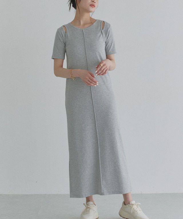 166cm / 杢グレー / FREE