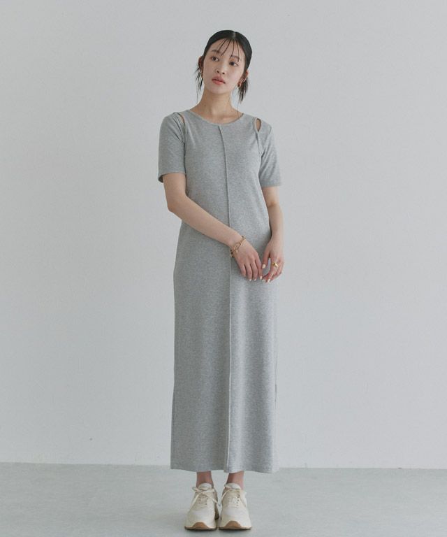 166cm / 杢グレー / FREE