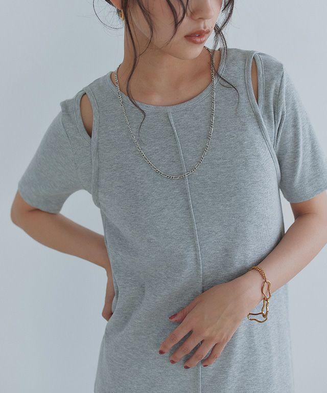 163cm / 杢グレー / FREE