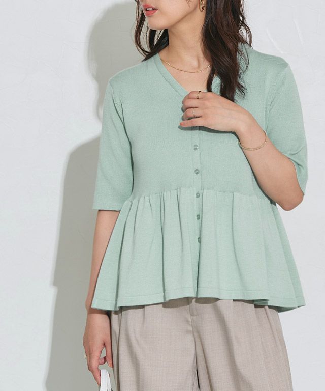 158cm / ミントブルー / M