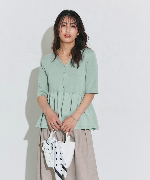 158cm / ミントブルー / M