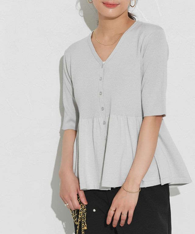 158cm / アイスグレー / M