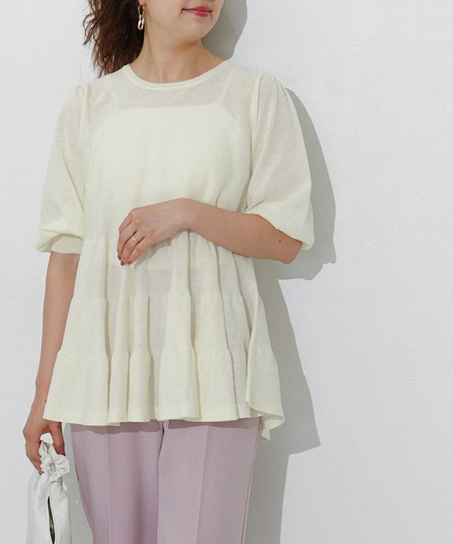 157cm / アイボリー / M