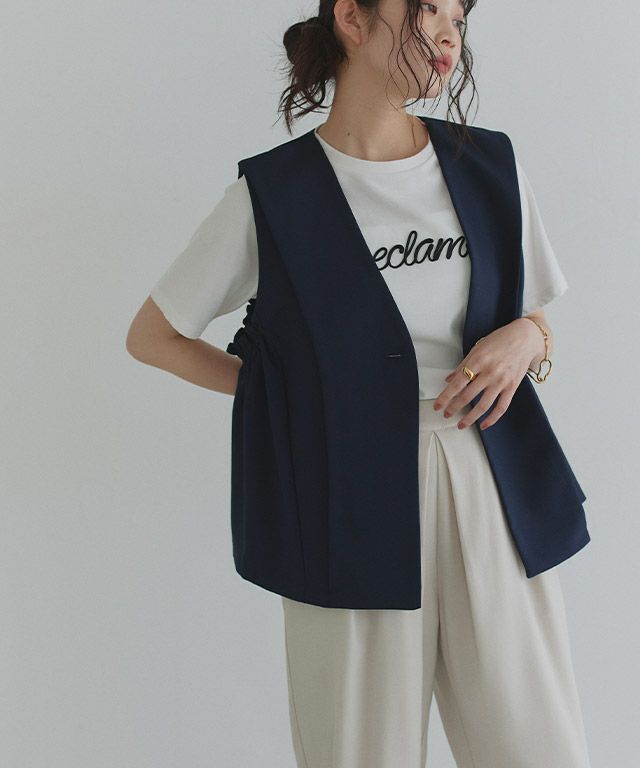 166cm / オフホワイト×ブラック / M