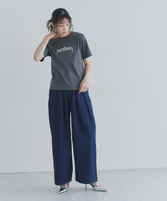 166cm /  チャコール×オフホワイト / M