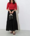 150cm / スタッズボタン / レッド / M