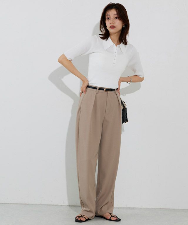 167cm / スタッズボタン / オフホワイト / M