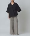 166cm / ブラック＆杢グレー / M