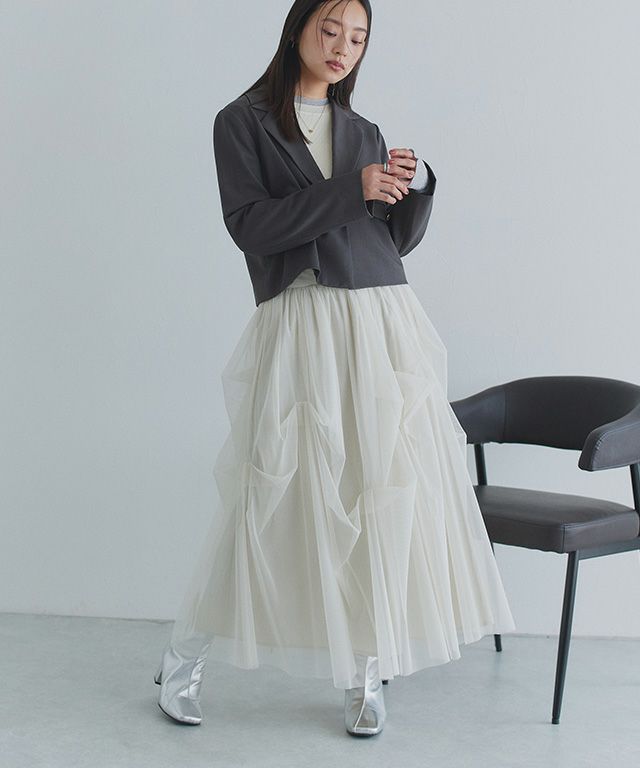 163cm / オフホワイト / M