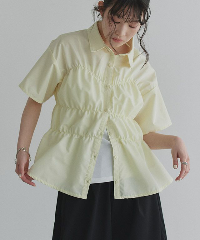 166cm / ライトイエロー / M