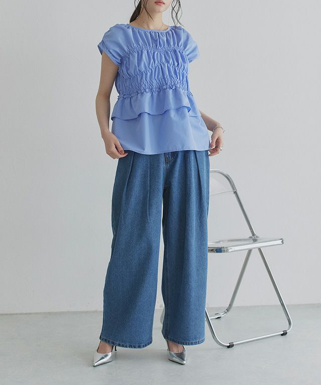 166cm / ブルー / M