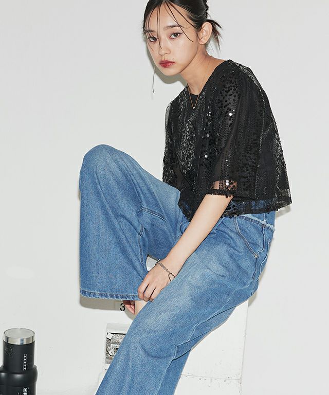 163cm / ブラック / M