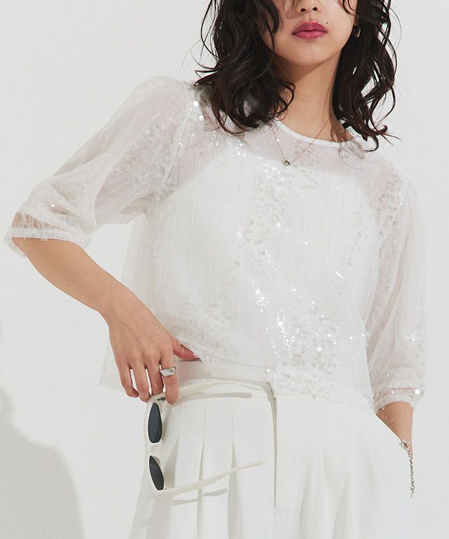 163cm / オフホワイト / M