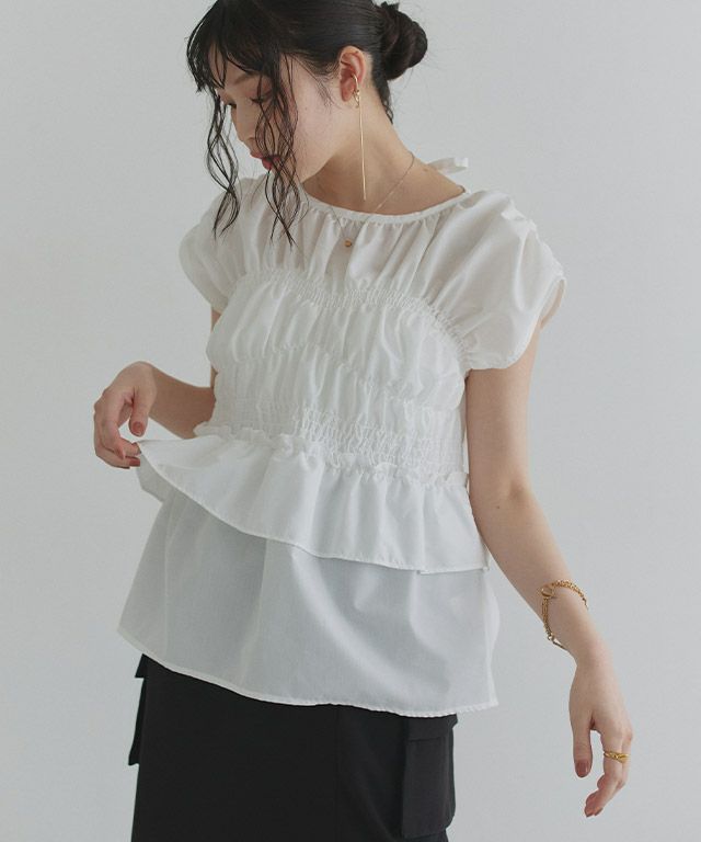 166cm / オフホワイト / F